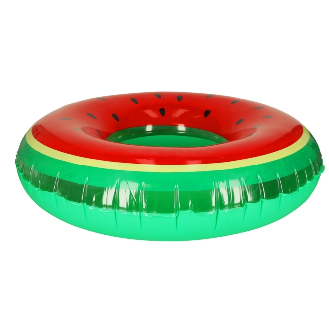 Large Inflatable Watermelon Swimming Ring – 110 cm