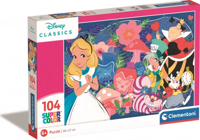 Clementoni Puzzle 104-Piece - Alice in Wonderland