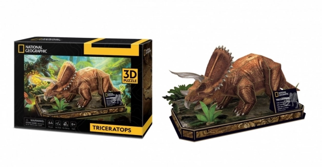 3D Puzzle National Geographic Triceratops