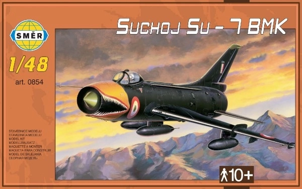 Plastic Model of Sukhoi Su-7 BMK Aircraft