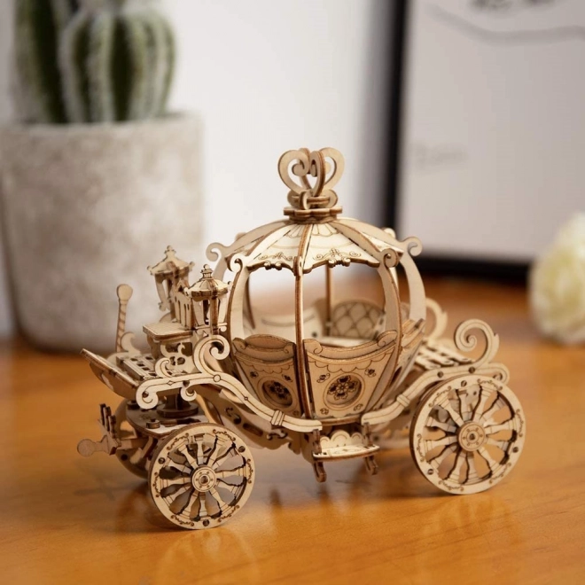 Fairytale Wooden 3D Puzzle Carriage