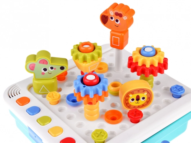 Interactive Montessori Panel for Learning Emotions, Numbers & Shapes