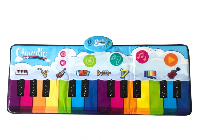 Rainbow Piano Educational Dance Mat