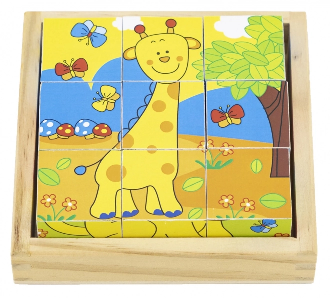 Wild Animal Picture Blocks