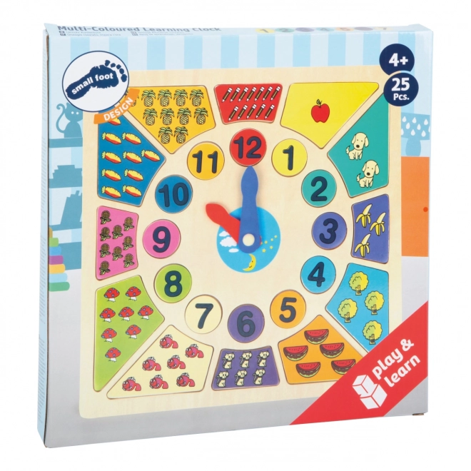 Small Foot Learning Clock Puzzle