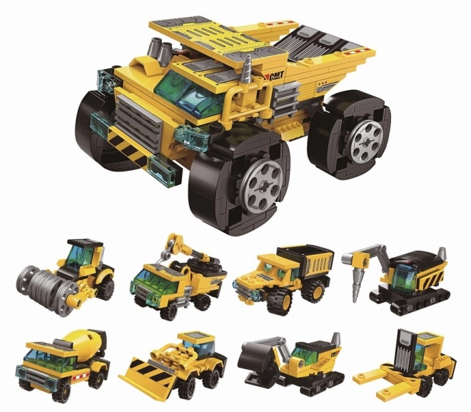 Qman Heavy Transporter Mini Construction Set