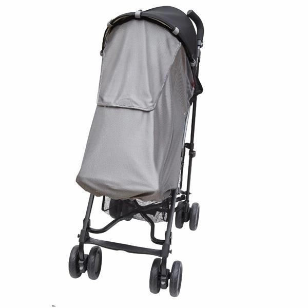 UV stroller sunshade silver