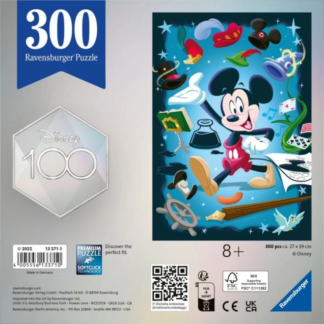 Disney 100 Years: Mickey Puzzle 300 Pieces