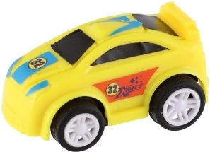 Surprise Ball with Plastic Car 5 cm with Pull-Back
