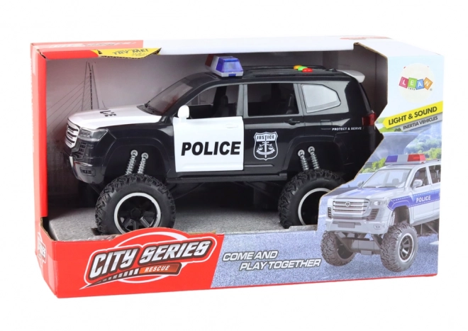 Police Off-Road Vehicle with Opening Doors and Lights