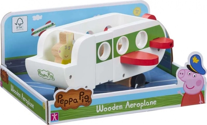 Peppa Pig Wooden Airplane