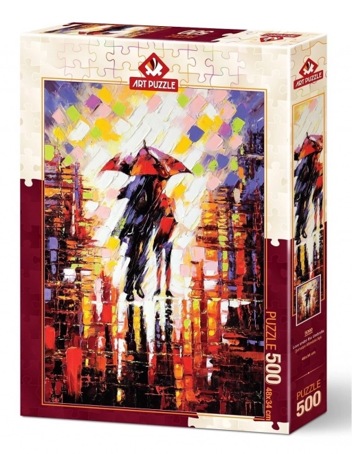 Art Puzzle Love Under the Umbrella 500 Pieces