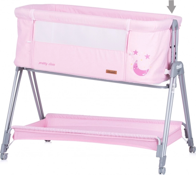 Chipolino Baby Crib Pretty Close 3-in-1 Blush – Blush