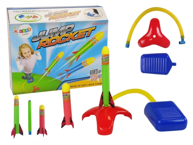 Jumping Rocket Launcher with Pump