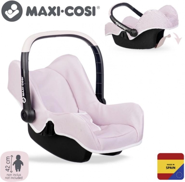 Detská autosedačka Maxi-Cosi pre bábiky svetloružová