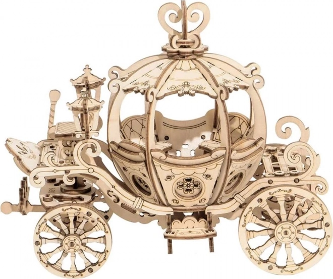 Fairytale Wooden 3D Puzzle Carriage