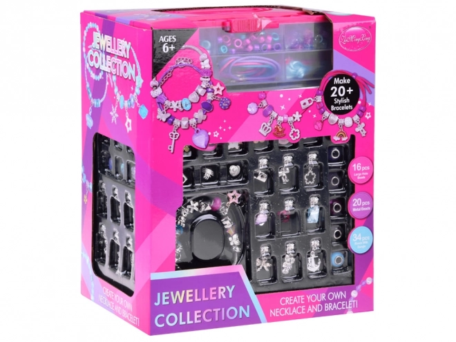 Jewelry Making Kit with Beads and Charms