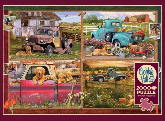 Dogs Life Puzzle 2000 Pieces