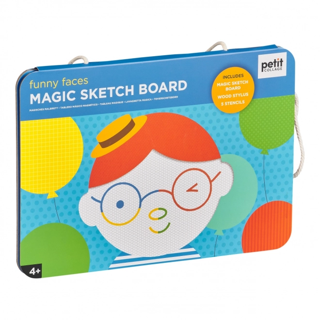 Magnetic Drawing Board Funny Faces