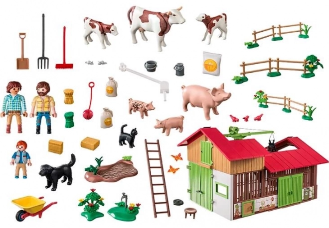 Playmobil Large Farm Set with Figures