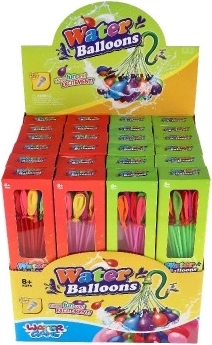 Water Bombs with Tap Attachment - Set of 37