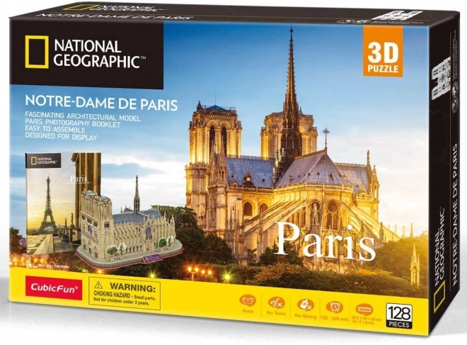 3D Puzzle of Notre Dame Cathedral by National Geographic