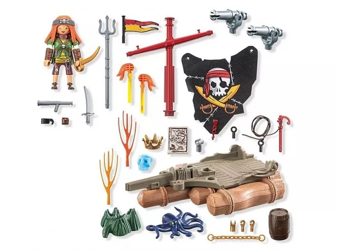 Pirate Raft Adventure Playset