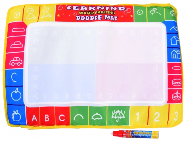 Colorful Water Drawing Mat with Pen