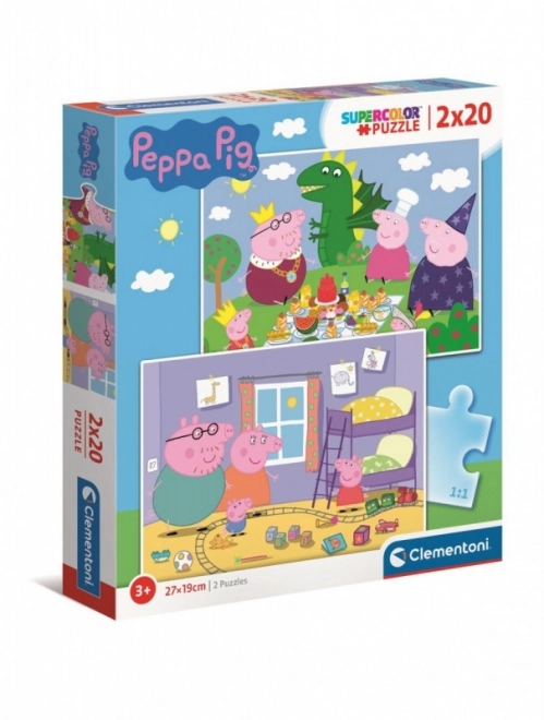 Peppa Pig Puzzle Set by Clementoni