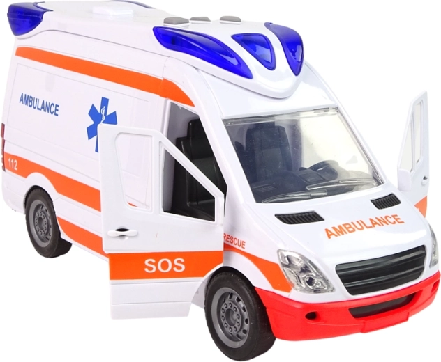 Lumières et sons comme dans une vraie ambulance