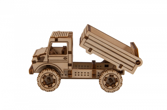 Wooden City 3D Puzzle Superfast Truck