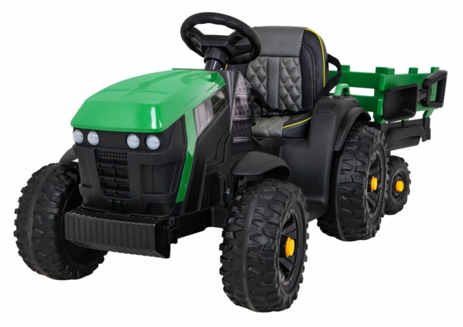 Titanium Tractor with Green Trailer