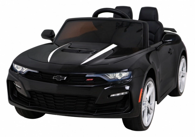 Chevrolet Camaro 2SS cu baterie + telecomandă + roți EVA + pornire ușoară + sunete și lumini – Černá