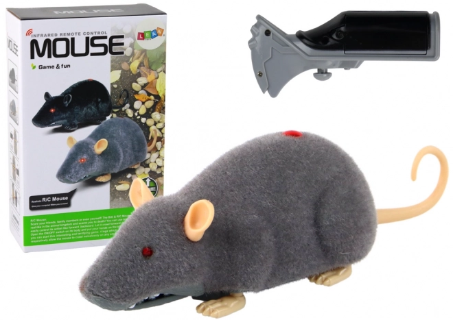 Remote Control Large Gray Mouse Toy