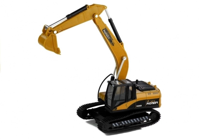 Friction Powered Excavator with Lights and Sounds