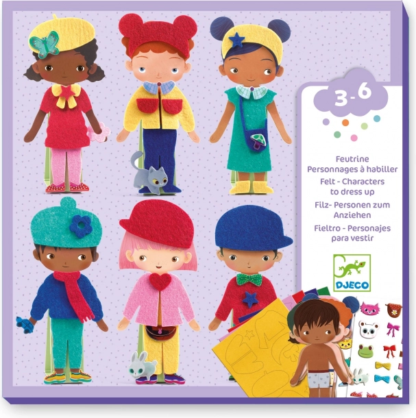 Creative Dress-Up Set Figures Djeco
