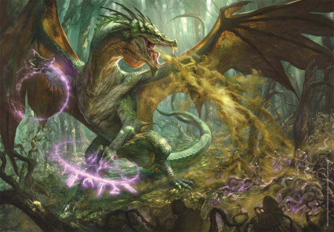 Puzzle Clementoni: Dragon Dungeons & Dragons 1000 pieces