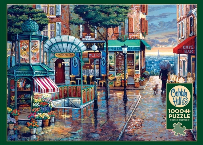 Cobble Hill Rainy Day Stroll Puzzle 1000 Pieces