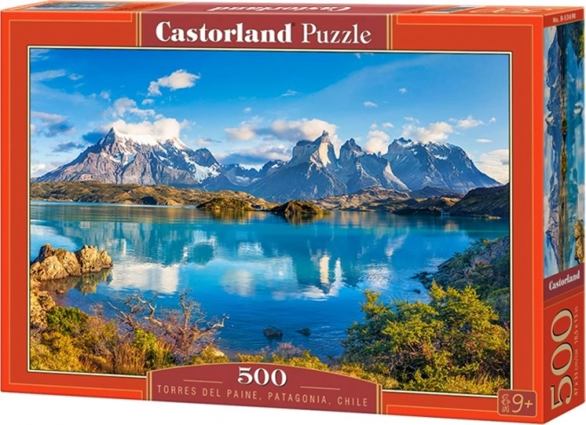 Castorland Puzzle Torres Del Paine Patagonia Chile 500 Pieces