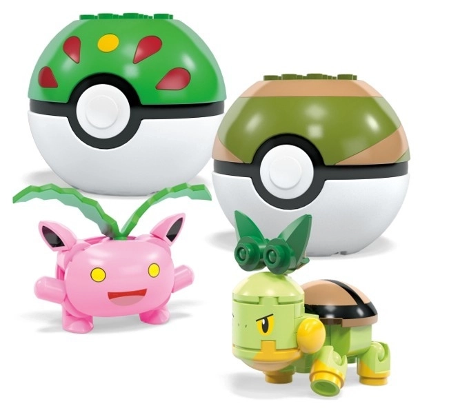 Grass Team Pokémon Building Set