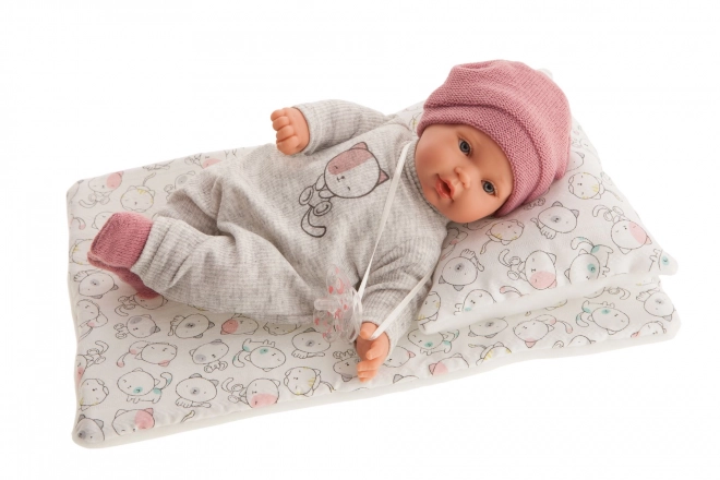 Antonio Juan 11115 KIKA - realistic doll with sounds and soft fabric body - 27 cm