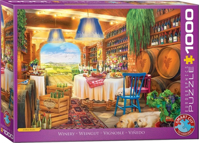 Eurographics Winery Puzzle 1000 Pieces