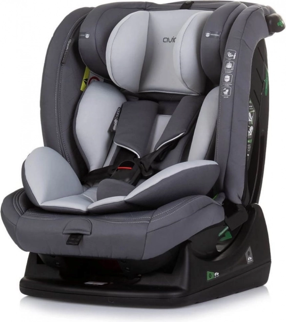 Chipolino baby car seat aviato ash grey