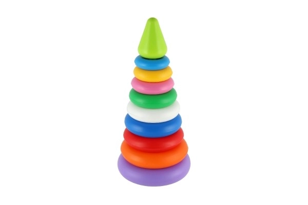 Colorful Ring Stacking Pyramid Toy