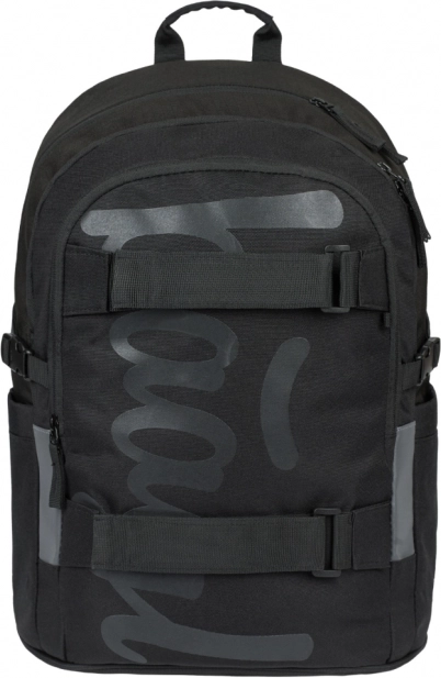 Set Baagl: Rucksack, Federmäppchen und Sporttasche Schwarz
