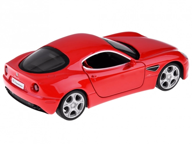 Die-cast Alfa Romeo 8C Competizione 1:32 Scale Model with Lights