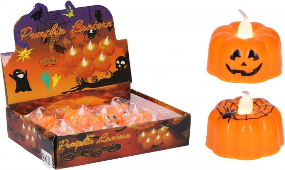 Lichtgevende Halloween pompoen decoratie