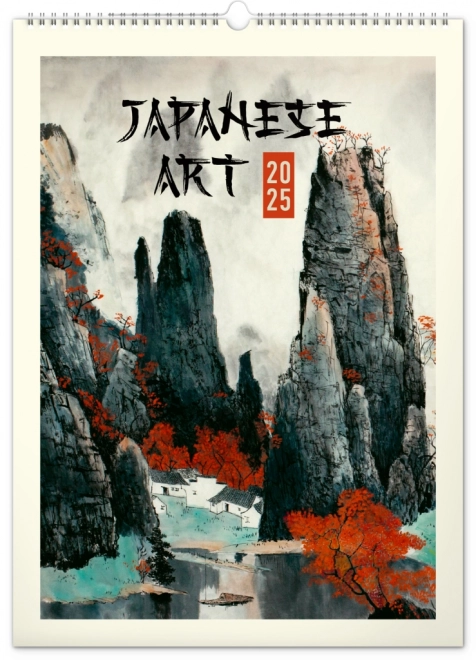 Wall Calendar Vintage Posters Japanese Art 2025