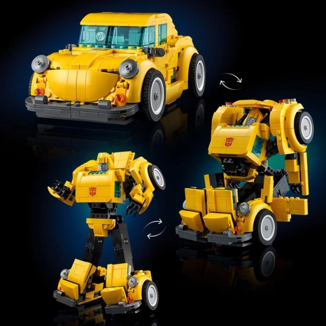 Lego Icons Transformers Bumblebee Model