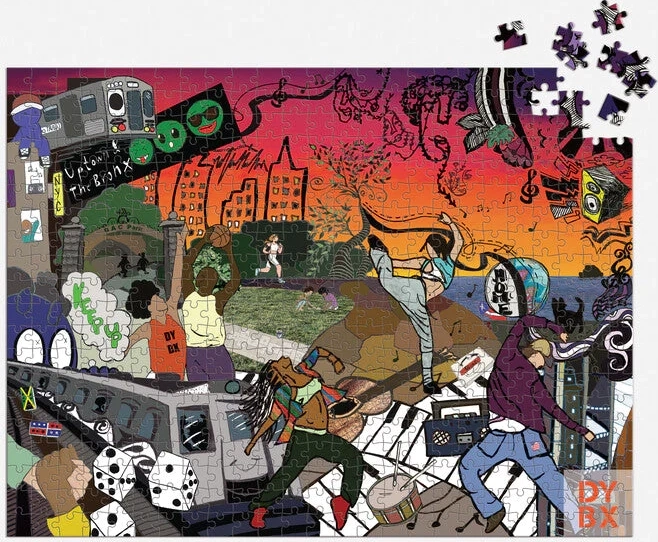 Romare Bearden x DreamYard Double-Sided Puzzle 500 Pieces